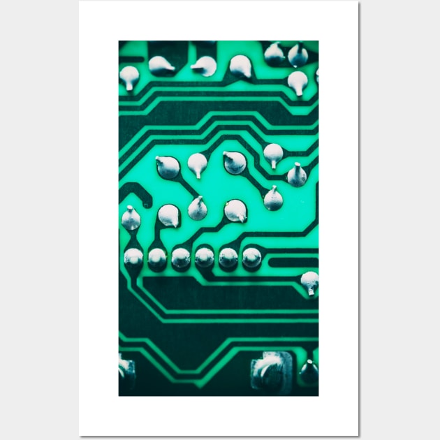 Circuit Board Wall Art by David Lichtneker